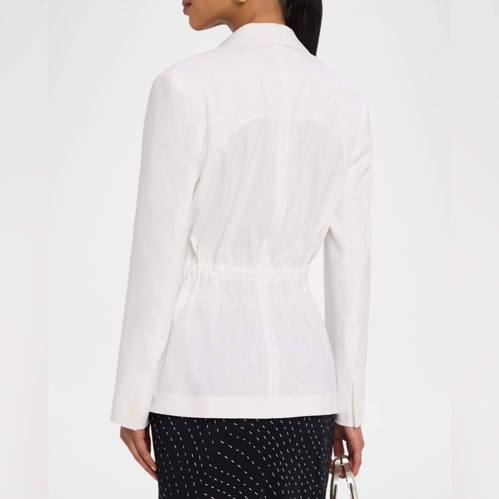 Rag & Bone Spencer Linen Blazer Size 8 - Picture 8 of 14